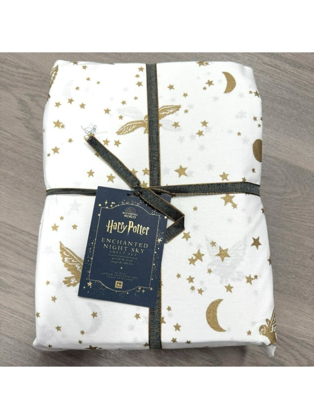 Harry Potter Pottery Barn Teen Enchanted Night Sky Sheet Set Twin XL NWT Dorm